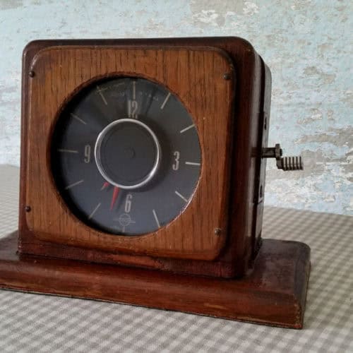PENDULE 8 JOURS EN BOIS VINTAGE
